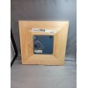 IKEA MALMA Mirror Natural Wood Framed 10"x10" Unfinished Pine