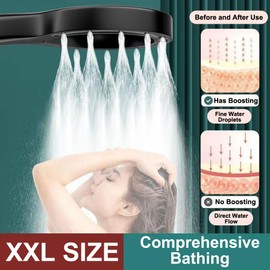 Showerhead Showerhead (Silver) High Pressure Handheld Showerhead - Anti pack Nozzles High Pressure Spray Suitable for Watering Flowers Water Saving