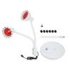 Gdrasuya10 Infrared Light, 275W Red Near Infrared Heat Lamp with