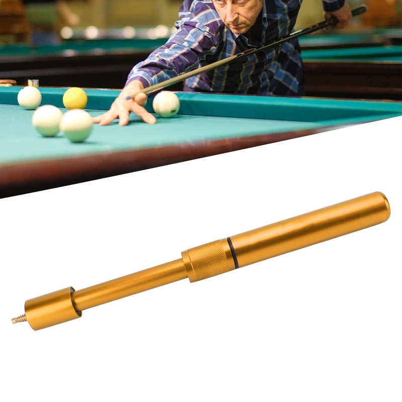 9 Inch Billards Cue Lengthening Extender Telescopic Aluminum Alloy Pool