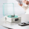 Portable Bluetooth Speaker, White Noise Machine with Alarm Clock 4