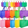 GITMIWS 20 Pack Large Non Woven Tote Bags, 15.7'' x