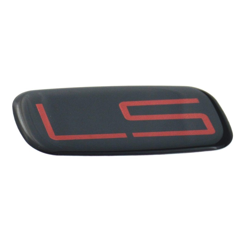 2PCS Epoxy resin LS EMBLEM Badge sticker decal Compatible For