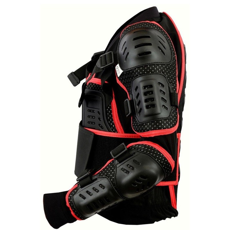 KIDS/CUB RED SCORPION SPINE GUARD CE BODY ARMOUR MOTORBIKE PROTECTION