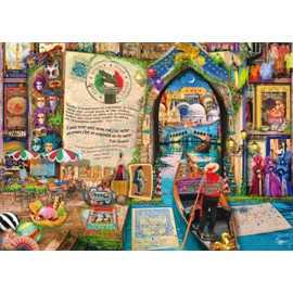 Schmidt Spiele 58597 Memories of Venice, Aimee Steward, 1000 Piece Jigsaw Puzzle