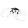 sTc Clip-on Flip Up Rimless Magnifying, Suitable for Reading Glasses,