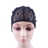 Double Lace Wig Cap with Adjustable Strap Hair Net Wig
