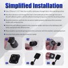 CTcar Bulkhead Connector Kit for Garmin LiveScope Plus LVS34/LVS62 -