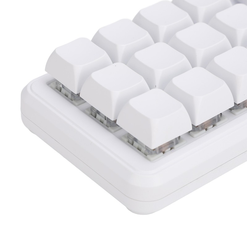 12 Keys Small Keyboard with Dual Knobs and RGB Light