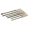 Rolson 48652 6 pc Hex Shank Masonry Drill Bit Set