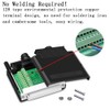 ANMBEST 2PCS Thinner DB37 Solderless RS232 D-SUB Serial to 37-pin