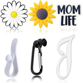 HYTYQDAFA Letter Charms for Bogg Bags, Plastic, No Gemstone