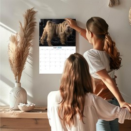 2024 2025 Shar Pei Calendar - Dog Breed Monthly Wall Calendar - 12 x 18 Open - Thick No-Bleed Paper - Giftable - Academic Teacher's Planner Calendar Organizing & Planning Calendar