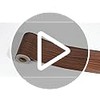 Mirror Frame Border 32FT Bathroom Wood Grain Wallpapers Decorative Tape