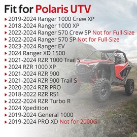 JAVIK Pulse Bus Bar Power Plug Pigtail Connector Fit for Polaris Ranger RZR General 570 1000 900 PRO RS1 Xpedition PRO-XD 2019-2024,OEM#4016007 4018346(Red/Blue/Black)