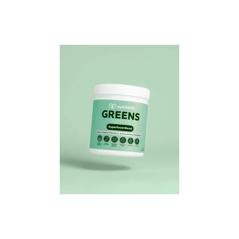 Greens Support Prebióticos Y Enzimas Digestivas 30 Ingredi Sabor Na