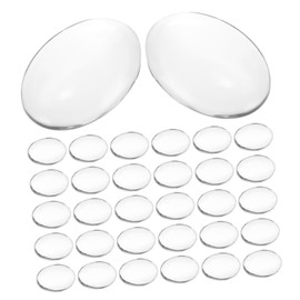 SEWACC 100pcs Jewelry Making Kit Glass Cabochons Rhinestones for Photo Pendants DIY Crafts Decorations