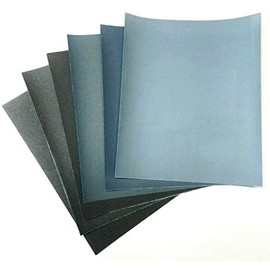 Waterproof Sandpaper Assortment 9" x 11" Matador 6 Sheet Wet or Dry S/C Sandpaper Abrasive Sanding Paper 800, 1000, 1200, 1500, 2000 and 2500 Grit for Wood, Metal, Paint and Auto Made in Germany