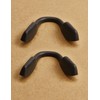 Kygear 2 Pairs Black Silicone Replacement Nose Piece Compatible with
