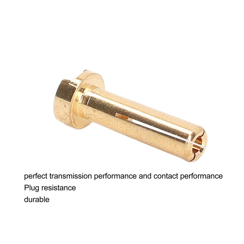 30Pcs Banana Plug Connectors Brass High Accuracy Standard RC Battery