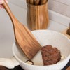 Big Wooden Spatula for Cooking, Giant Wood Shovel Scraper Utensil