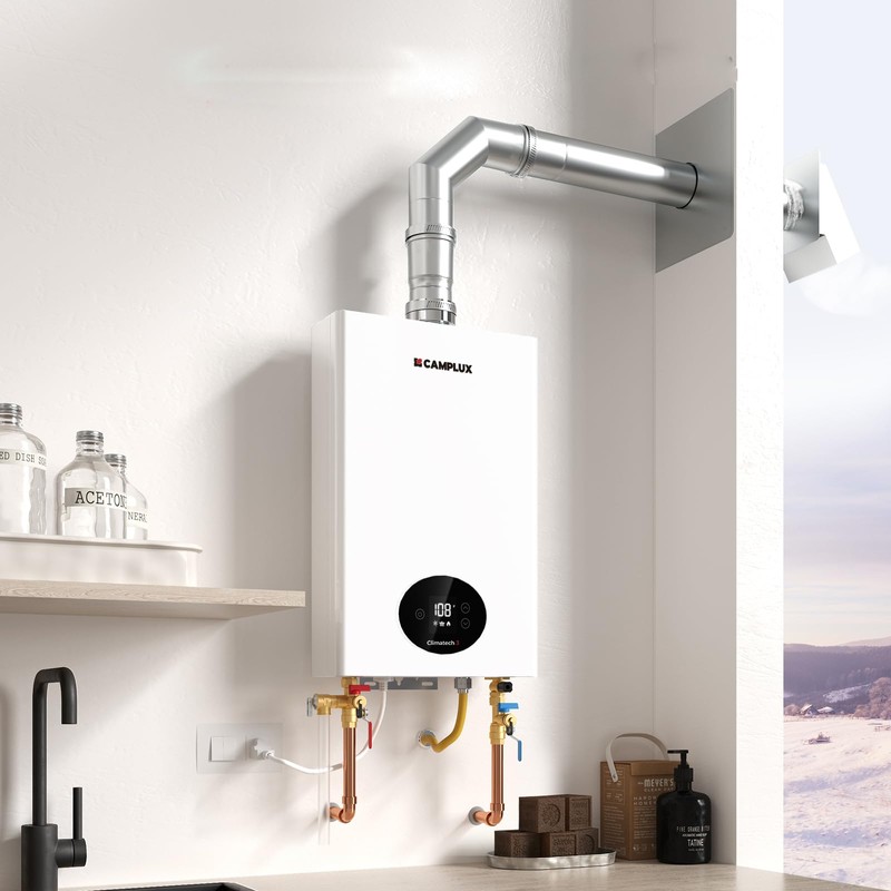 CAMPLUX 3/4 Inch IPS Isolator Tankless Water Heater Service Valve