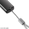 Sanwa Supply USB 5Gbps Type-C Card Reader ADR-5TCMSD1BK