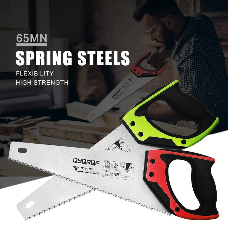 14 in. Pro Hand Saw, 11 TPI Fine-Cut Soft-Grip Hardpoint