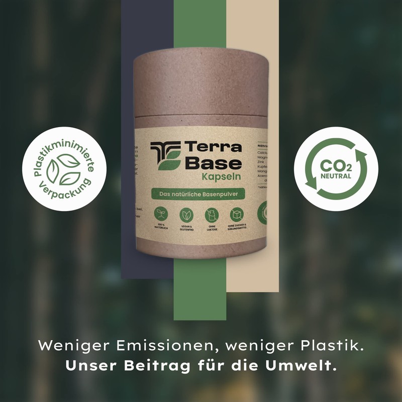 TERRABASE - Base Powder Capsules / 50 Applications / 100%