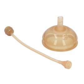 Weighted Straw Silicone Nipple Replacement Accessory Anti Choking Anti Flatulence Wide Neck Soft Spout Straw Nipple Straight Drinking Mouth Weighted Straw 12 Months and Above