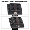6 Way Circuit Blade Fuse Box Block Holder With LED