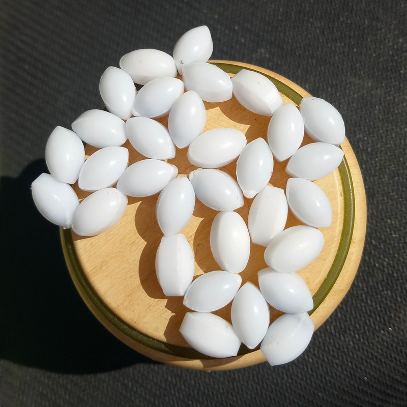 Varillas magnéticas para agitar mezclador PTFE (6 x 10 mm,