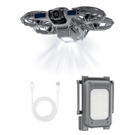 YDW Night Lighting Landing Gear for DJI Neo 2,Rechargeable LED Night Flying Lights, Neo2 LED Light Landing Gear 2-in-1 Kit，Rechargeable LED Night Flying Lights (for DJl NEO2)