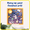 READY 2 LEARN Sticker Art Gallery - Craft Kit for