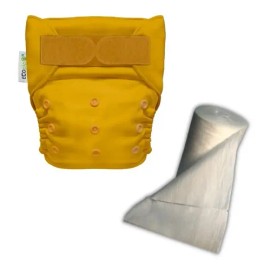 1 Pañal Ecológico De Tela Ecopipo (liso)  Filtro De Bambú                                                                                             