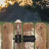 SANKINS Heavy Duty Automatic Gate Latch for Wooden Fence with
