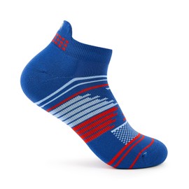 Thorlos Experia X Speed Performance Cushion No Show Tab - Rocket Grip Polar Sunrise MD (US Men's Shoe 8.5-10, Women's Shoe 9.5-11.5)