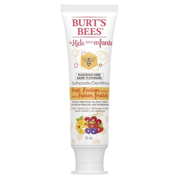 Burt's Bees FLOURIDE-FREE KIDS TOOTHPASTE Fruit Fusion, 95ML