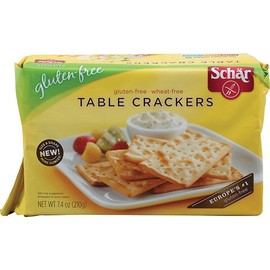 Schar Table Crackers Gluten Free -- 7.4 oz - 2 pc