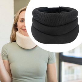 Perfeclan Neck Support Brace Multiuse Soft Sponge Comfortable for Men and Women V Shape Cervical Collar for Working Airplane Sleeping