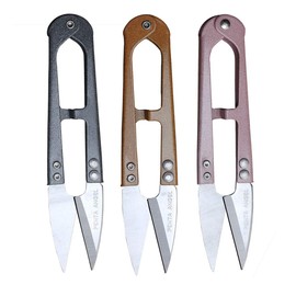 PENTA ANGEL 4.1inch Sewing Scissors Yarn Thread Scissors Mini Small Snips Trimming Nipper - Great for Stitch,DIY Supplies (3PCS, Multicolor)