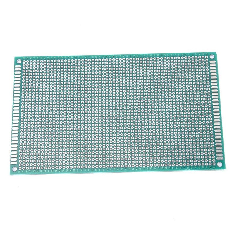 10pcs 9x15cm Breadboard ，Double Side Prototype PCB Tinned Breadboard Circuit