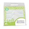 Viscose and Cotton Blend Bra Liners (3-Pack, White, Small) -