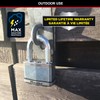 MASTER LOCK Heavy Duty Padlock, Security level 9/10, Outdoor, Keyed,