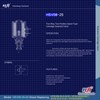 Hanshang Hydraulic HSV08 Cartridge Solenoid Valve, Normally-Closed, Two-Way, Two-Position, Spool-Operated