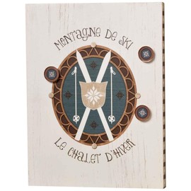 Big Sky Carvers Winter Chalet Memo Board