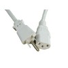 OMNIHIL (UL) White 15 Ft AC Power Cord for ECOVACS