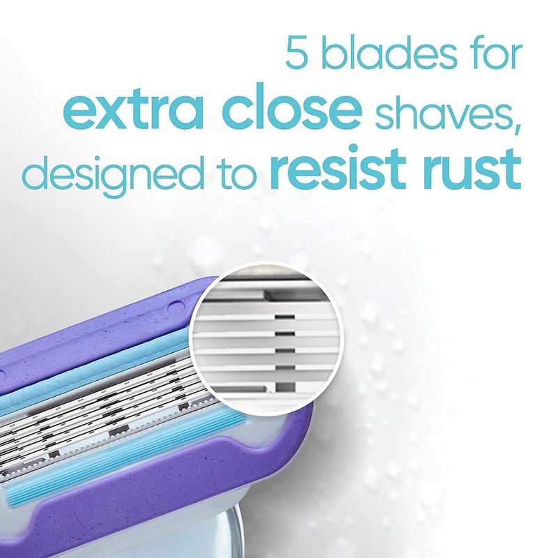 Gillette Venus Extra Smooth Swirl Women's Razor Blade Refills -