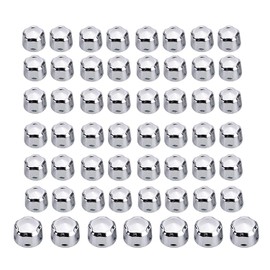 Bid4ze 55pcs Crown Engine Bolt Caps Kit Compatible with Harley Touring Street Glide Electra Glide Road King Road Glide 1999-2016, Softail 1999-2017 Chrome