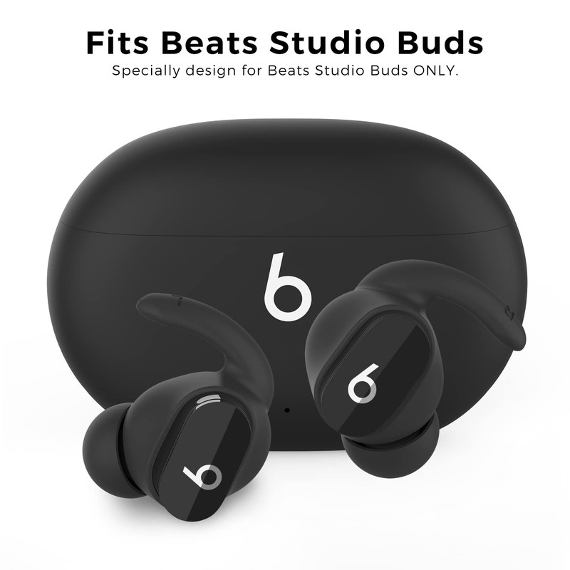 AhaStyle 3 Pairs Beats Studio Buds Ear Hooks Anti-Slip Ear